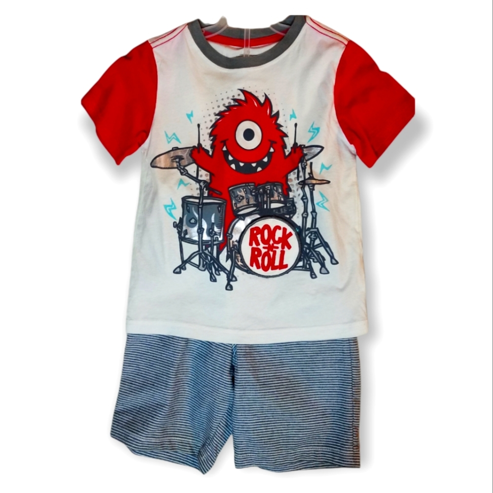 Healthtex Boys Shorts Set